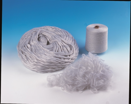 ROHS 8um Diameter Metal Fiber 6000f Filament For Clothing