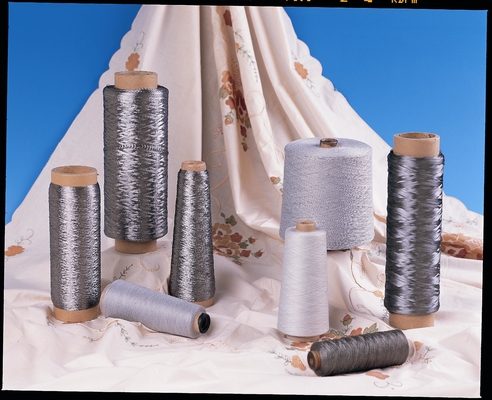 ROHS 8um Diameter Metal Fiber 6000f Filament For Clothing