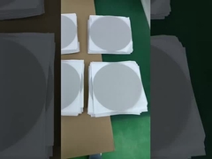 128 mm Durchmesser Titaniumfaser Filz mit Platinplattierung auf beiden Seiten